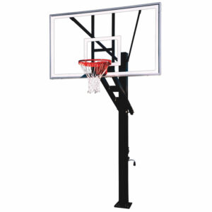 Adjustable In-Ground Basketball Hoops