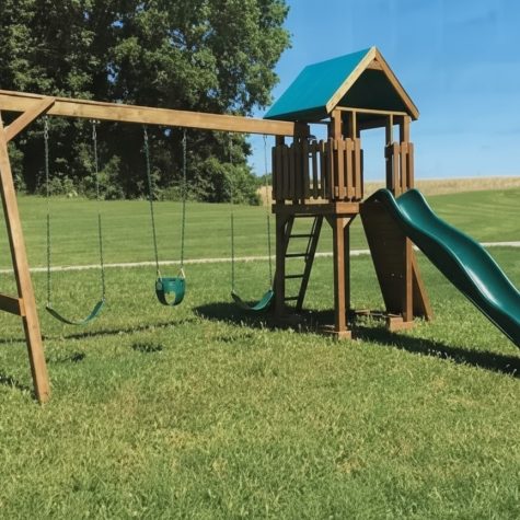 Backyard Basics Funtastic Swing Set