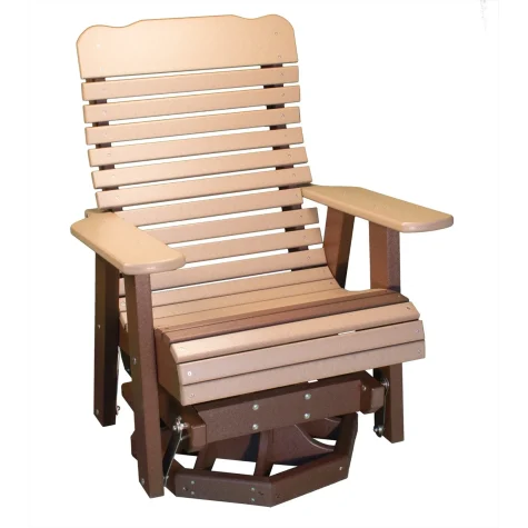 2' High Curve Swivel Glider - HCBGS2400