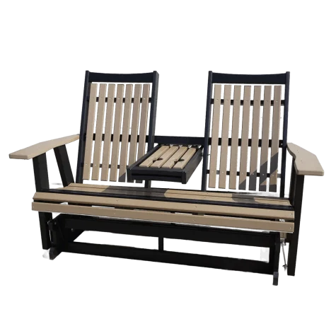 Contemporary 5' Glider with Console